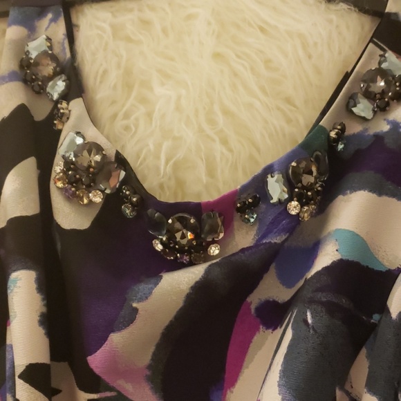 Gorgeous NWT ELISA J dress w/statement neckline - Picture 4 of 4